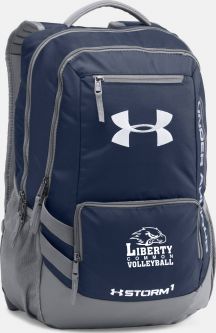 Under Armour Hustle Backpack, Navy